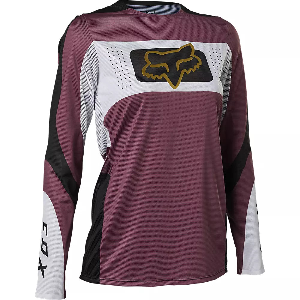 Polera Moto Mujer Flexair Mirer Morado Fox