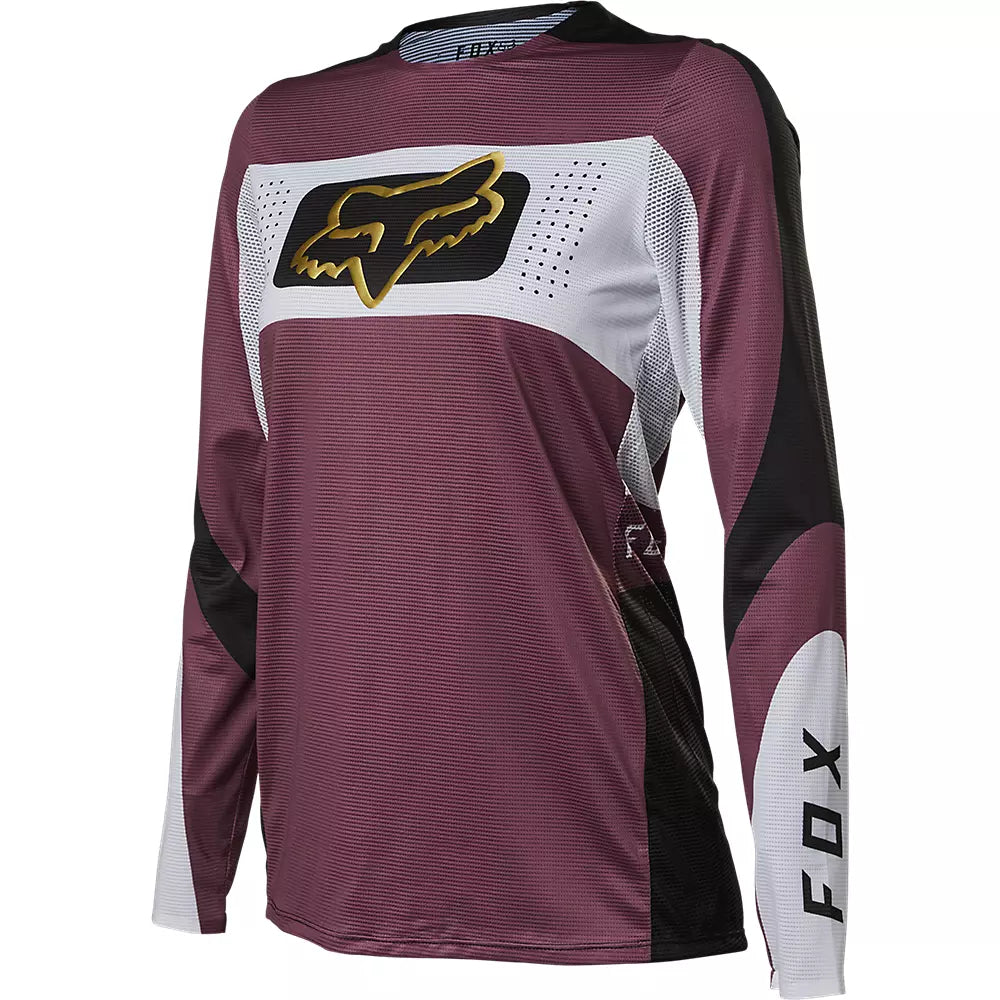 Polera Moto Mujer Flexair Mirer Morado Fox