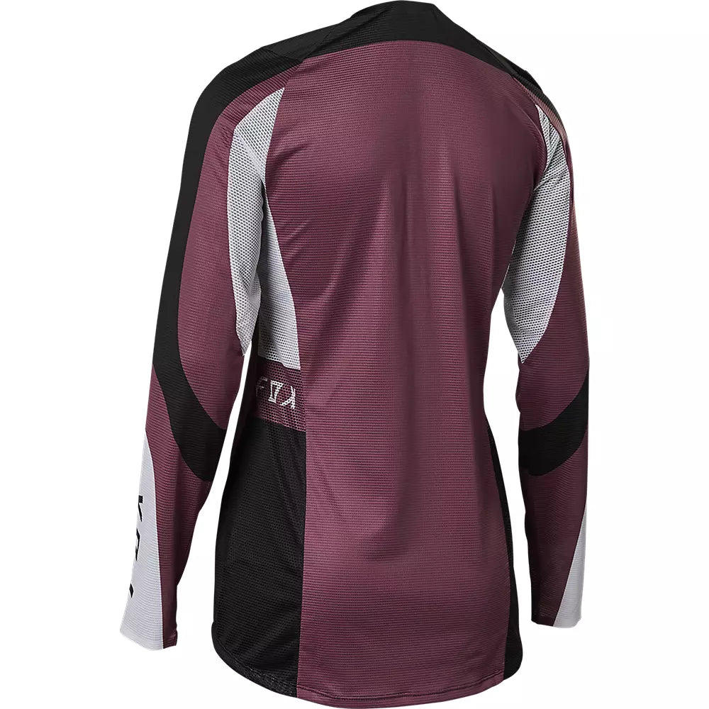 Polera Moto Mujer Flexair Mirer Morado Fox
