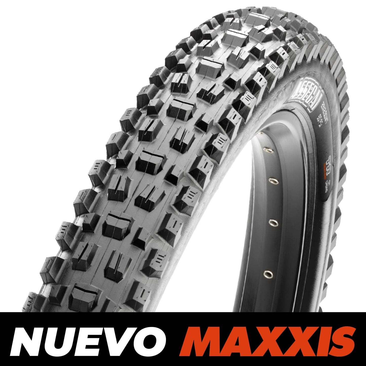 Neumático MTB MAXXIS ASSEGAI 29X2.50 BIKEPARK/DH/TR 2X60TPI (Alambre)