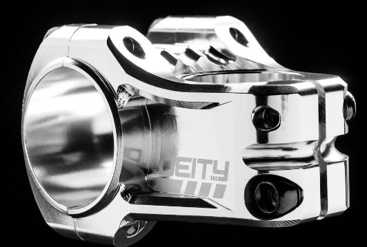 Tee Deity Copperhead 31.8x 35mm Silver
