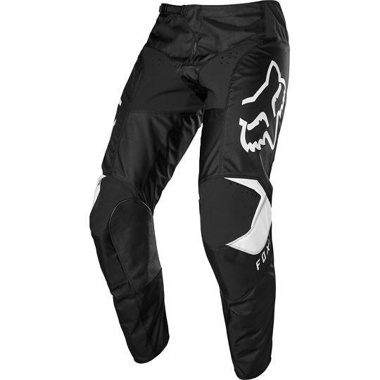 Pantalon Fox Moto Niño 180 Prix para Moto Negro/Blanco