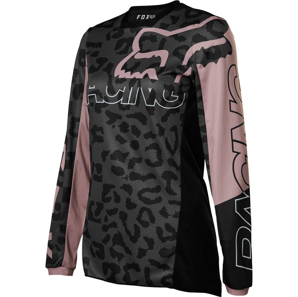 Polera Moto Mujer 180 Skew Morado Fox polera moto fox motocross