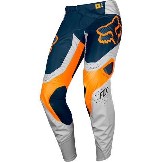 Pantalon Fox Moto Niño 360 Murc para Moto Gris