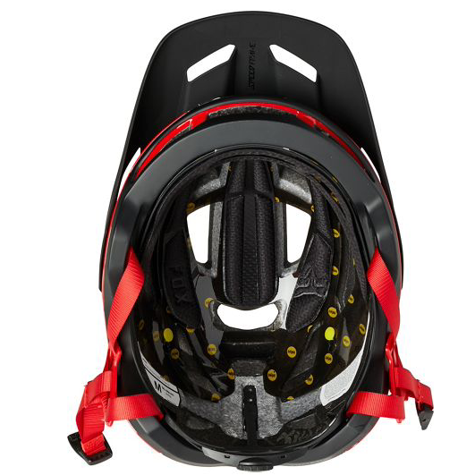 Casco Bicicleta Speedframe Pro Negro/Rojo Fox