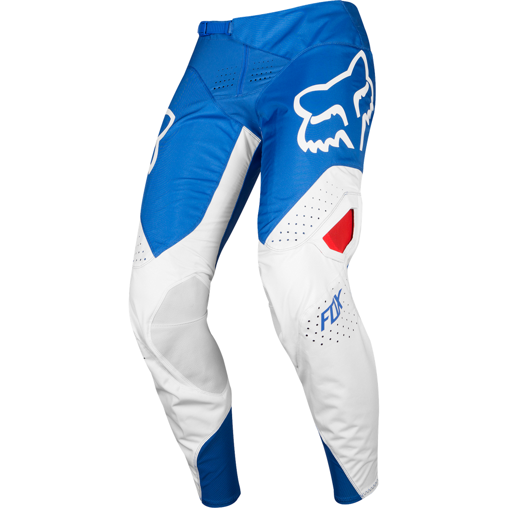 Pantalon Fox Moto 360 Kila Azul para Moto Rojo