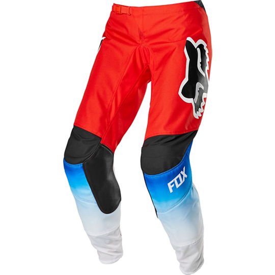 Pantalon Fox Moto Mujer 180 Fyce para Moto Azul/Rojo