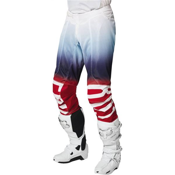 Pantalon Fox Moto Airline Reepz para Moto Rojo/Azul