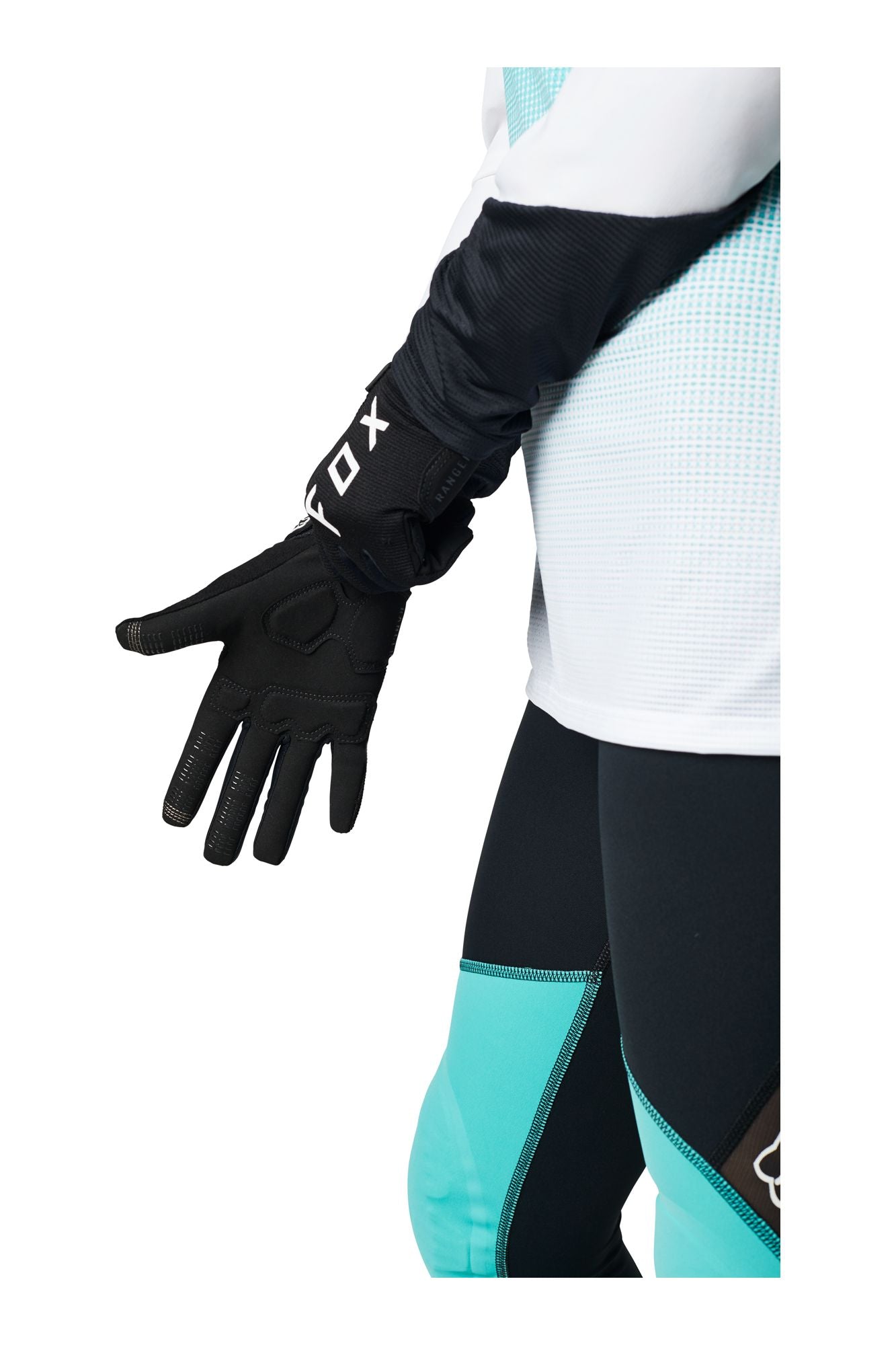 Guantes Bicicleta Mujer Ranger Gel Negro Fox