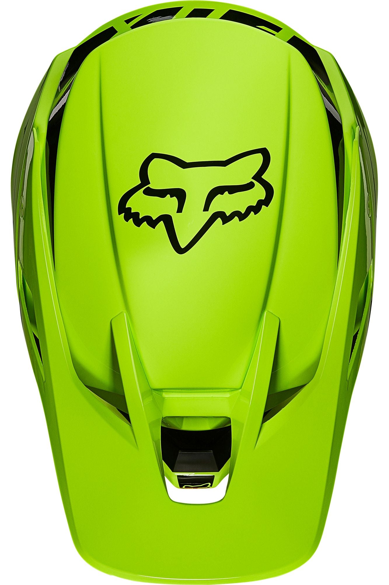 Casco Moto V3 Psycosis Amarillo Fluor Fox