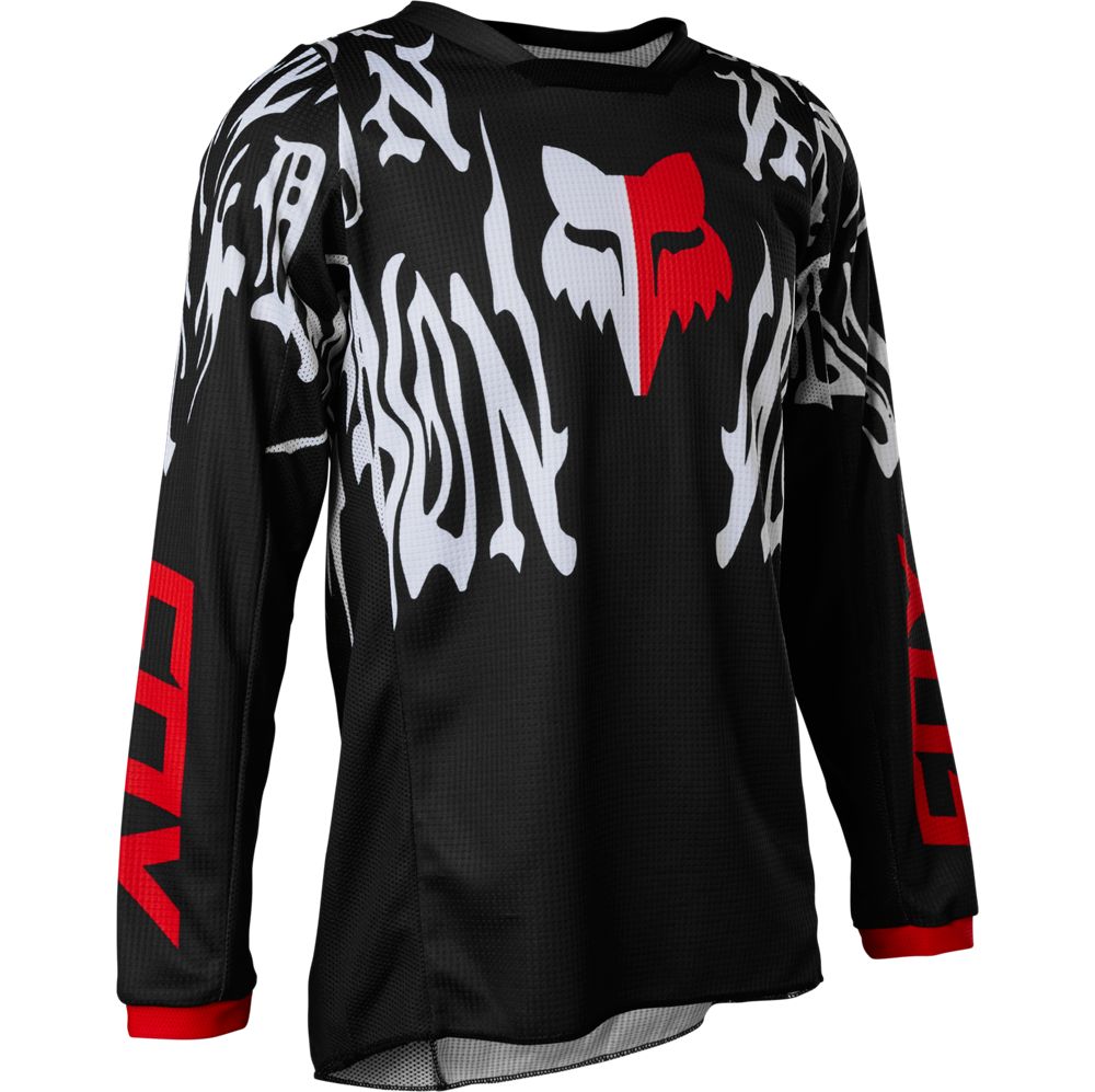 Polera Moto Niño 180 Peril Negro Fox