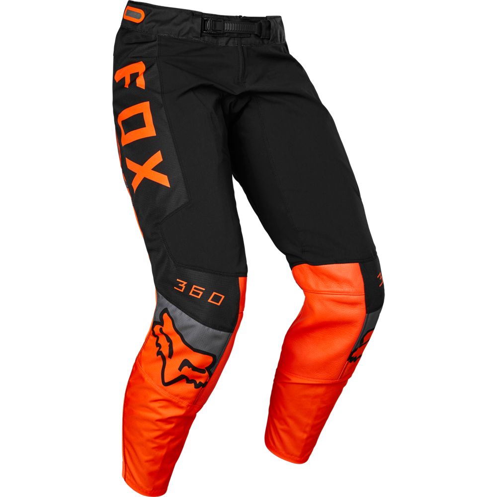 Pantalon Fox Moto Niño 360 Dier para Moto Naranjo