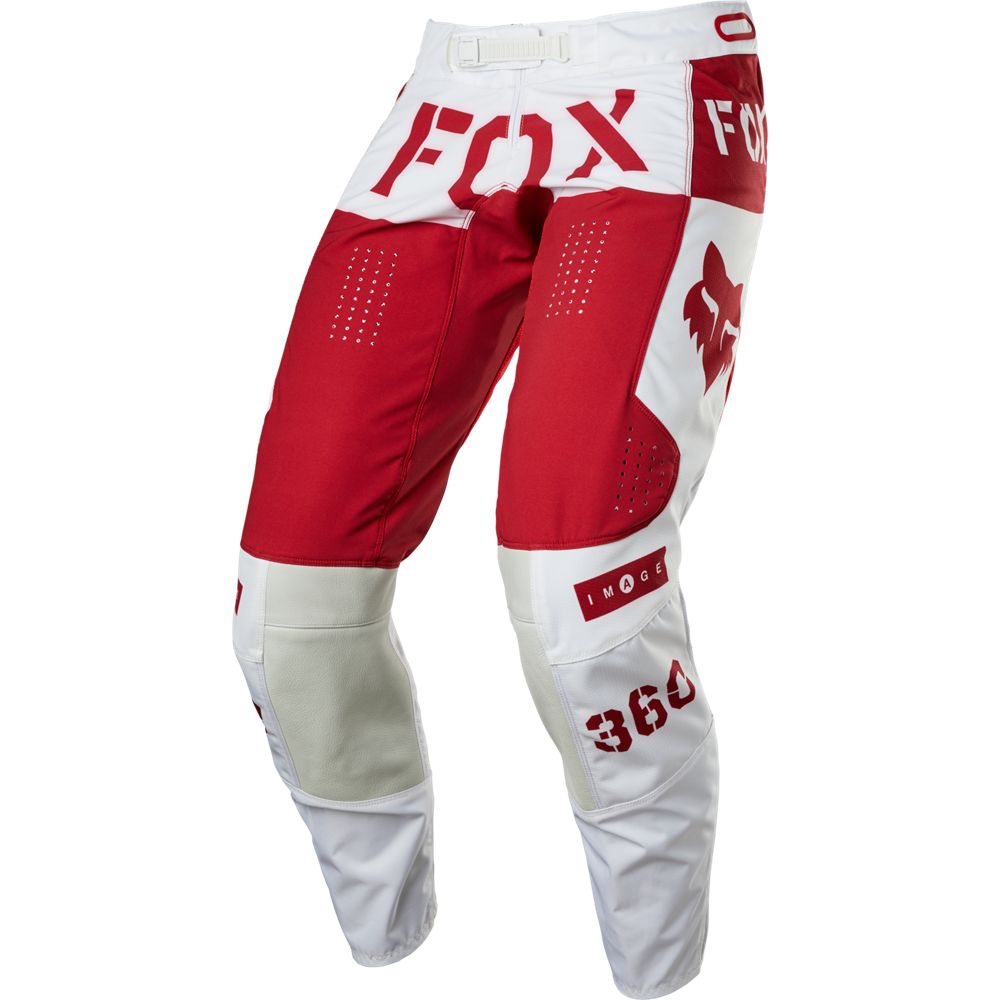 Pantalon Moto 360 Nobyl Rojo/Negro Fox