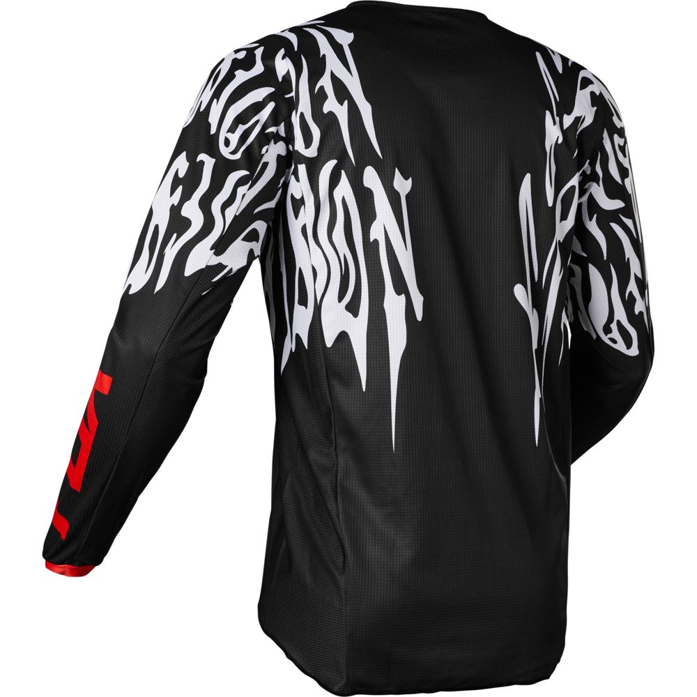 Polera Moto 180 Peril Negro Fox
