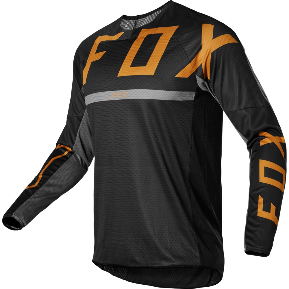 Polera Moto 360 Merz Negro Fox