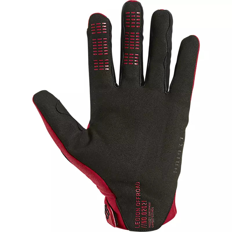 Guantes Moto Legion Thermo CE Rojo Fox