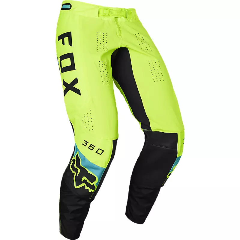 Pantalon Fox Moto 360 Diera para Moto Amarillo
