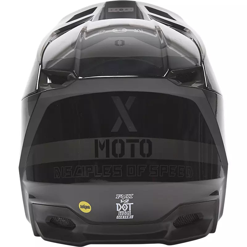 Casco Moto V2 Nobyl Gris Fox | Casco Moto Fox casco fox racing motocross mtb