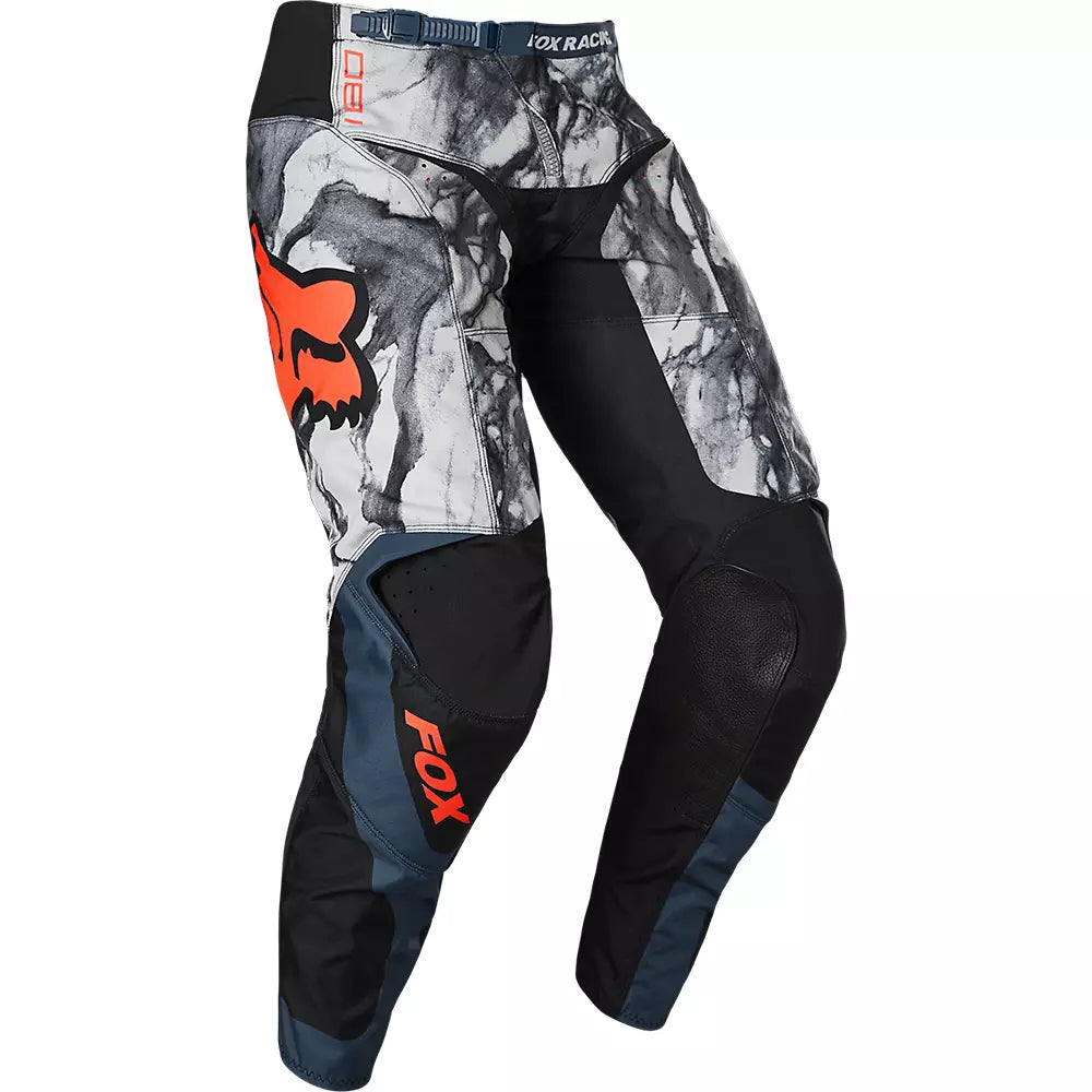 Pantalon Fox Moto 180 Karrera para Moto Azul/Gris