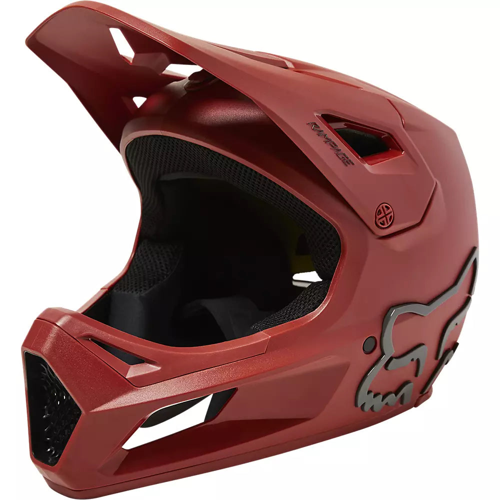 Casco Bicicleta Rampage Rojo Fox