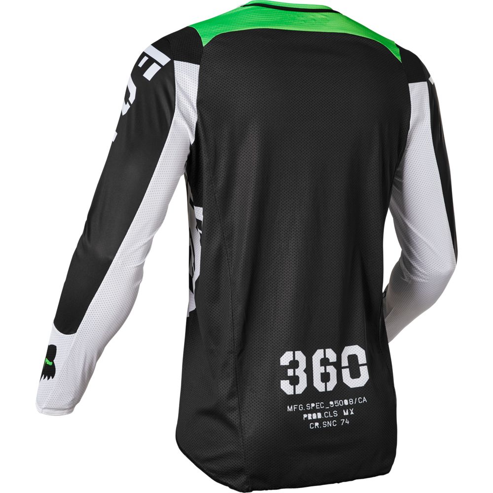 Polera Moto 360 Nobyl Negro Fox