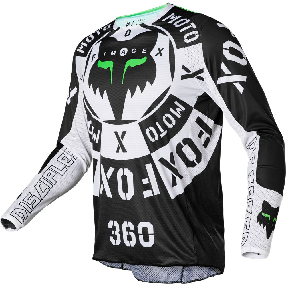 Polera Moto 360 Nobyl Negro Fox