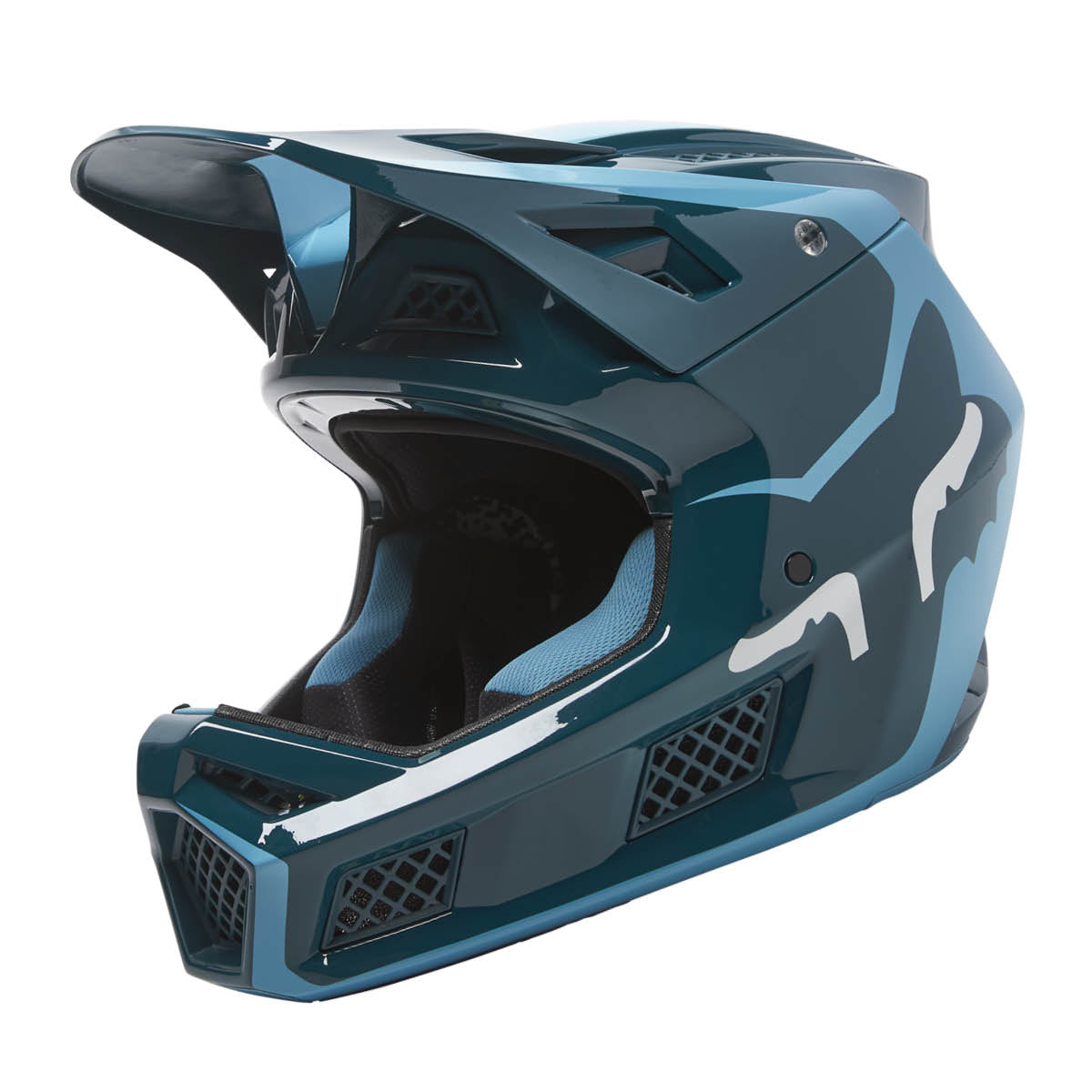 Casco Bicicleta Rampage Pro Carbon Mips Azul Fox