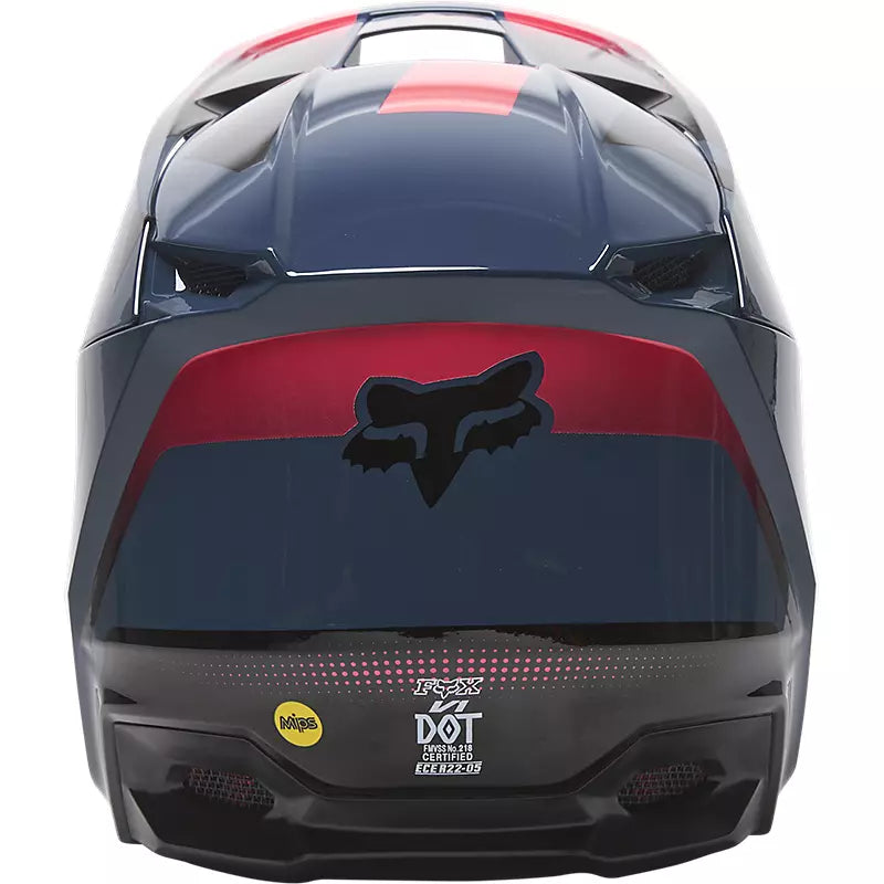 Casco Moto V2 Dier Azul Fox | Casco Moto Fox casco fox racing motocross mtb