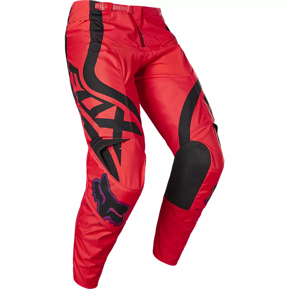 Pantalon Fox Moto Niño 180 Venz para Moto Rojo
