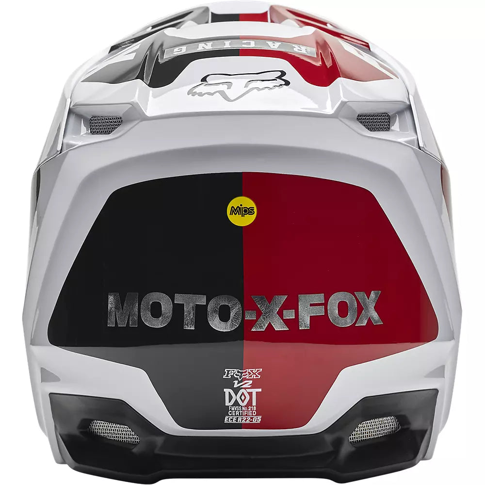 Casco Moto V2 Paddox Rojo Fox | Casco Moto Fox casco fox racing motocross mtb
