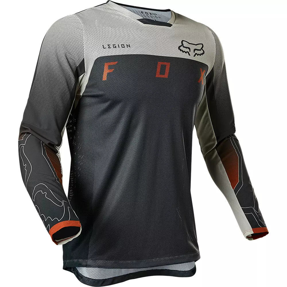 Polera Moto Legion Air Scanz Gris Fox