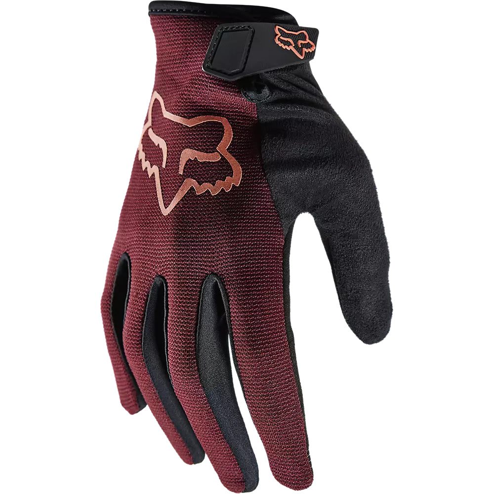 Guantes Bicicleta Mujer Ranger Morado Fox