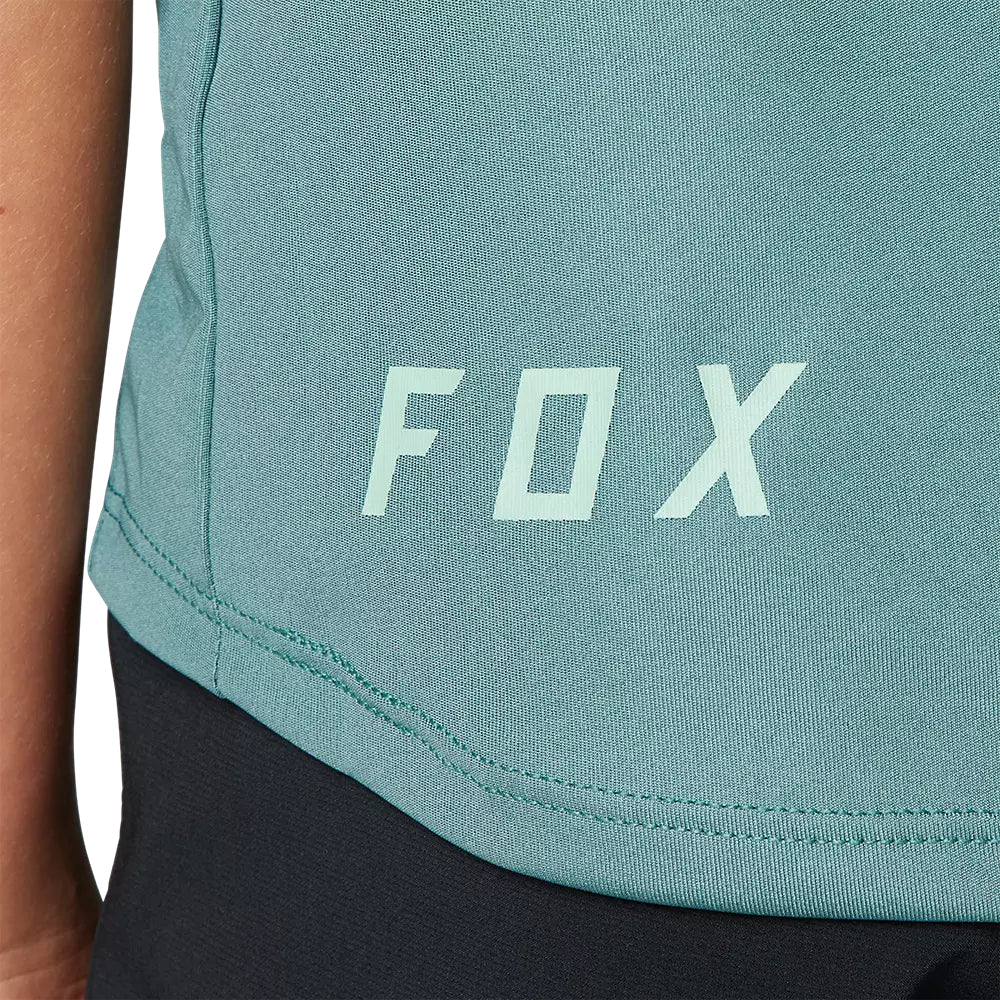 Polera Bicicleta Niño Ranger Celeste Fox polera bicicleta fox mtb