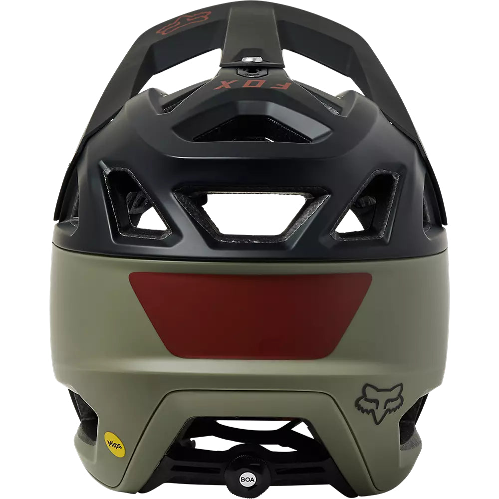 Casco Bicicleta Proframe RS MHDRN Verde/Negro Fox | Casco MTB Fox casco fox racing motocross mtb