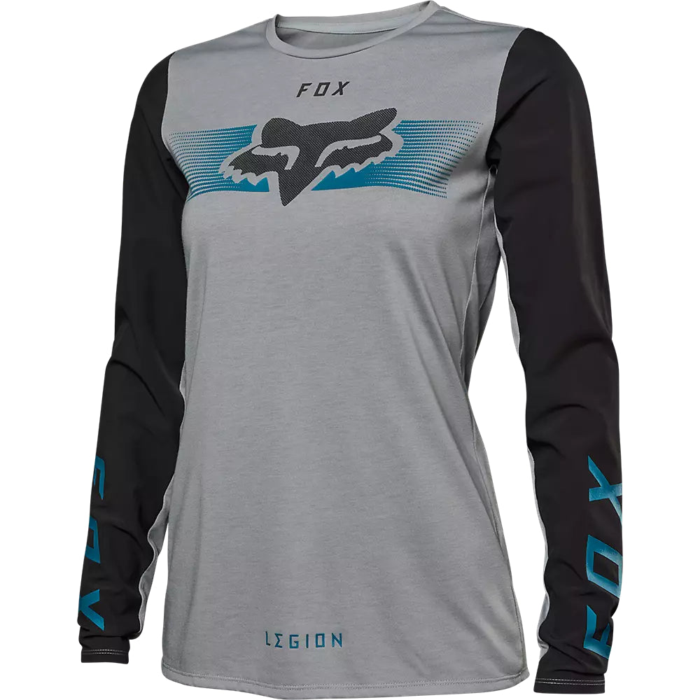 Polera Moto Mujer Ranger Off Road Gris Fox