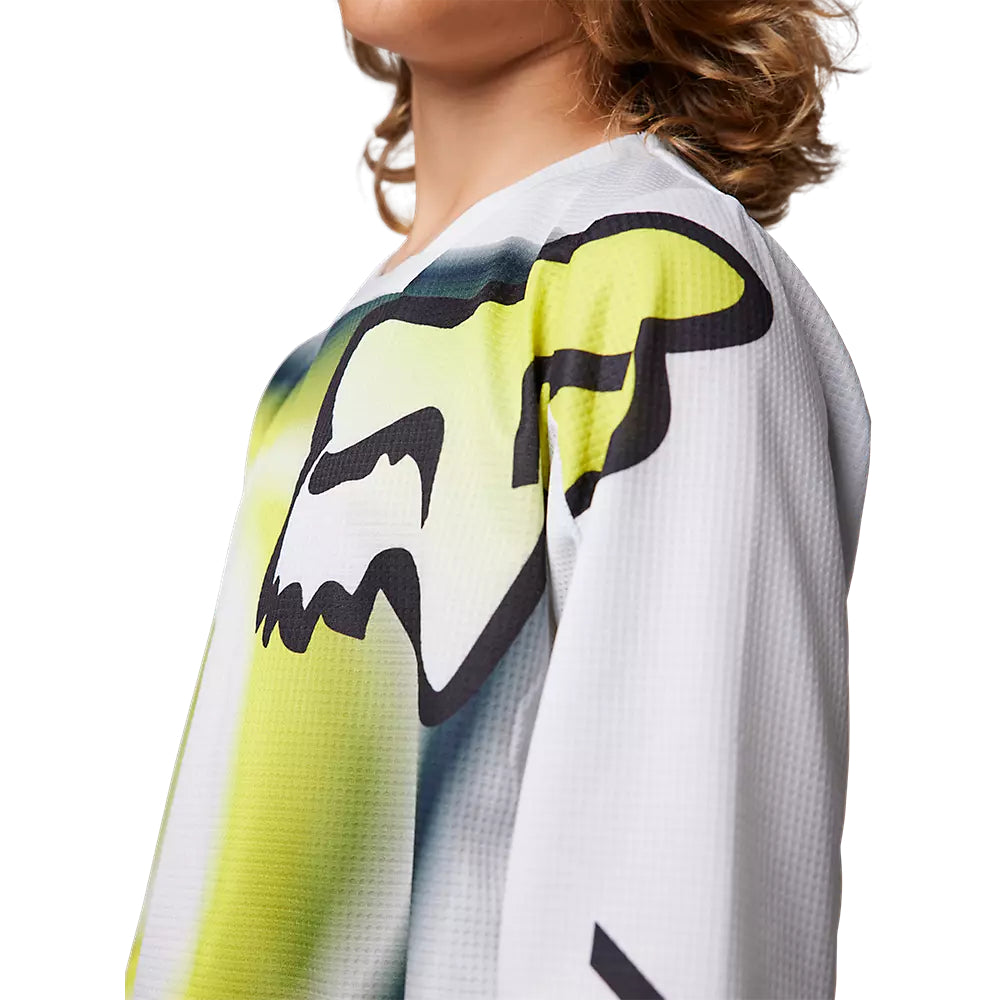 Polera Moto Niño 180 Toxsyk Amarillo Fox