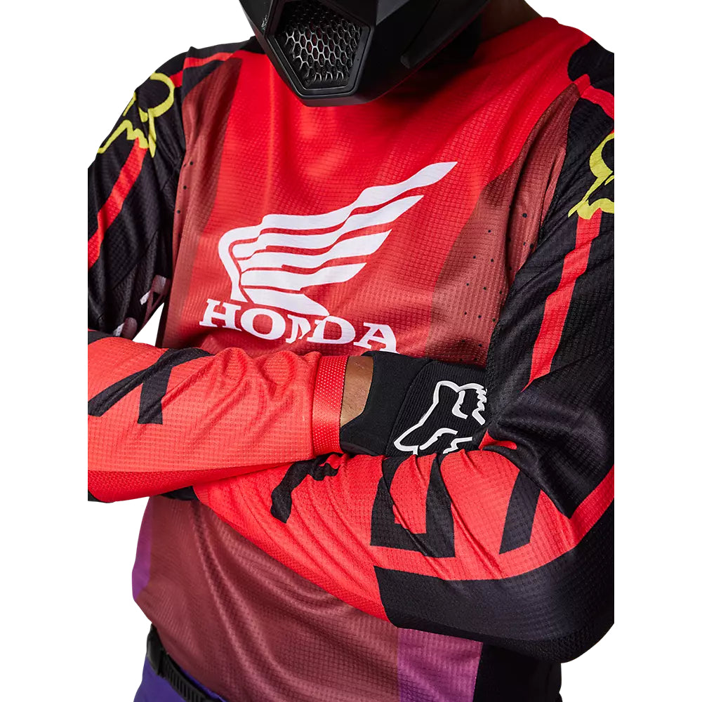 Polera Moto 180 Honda Rojo Fox