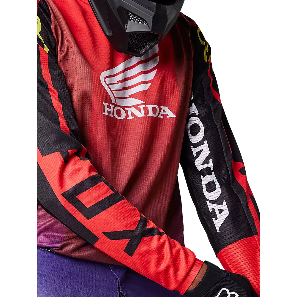 Polera Moto 180 Honda Rojo Fox