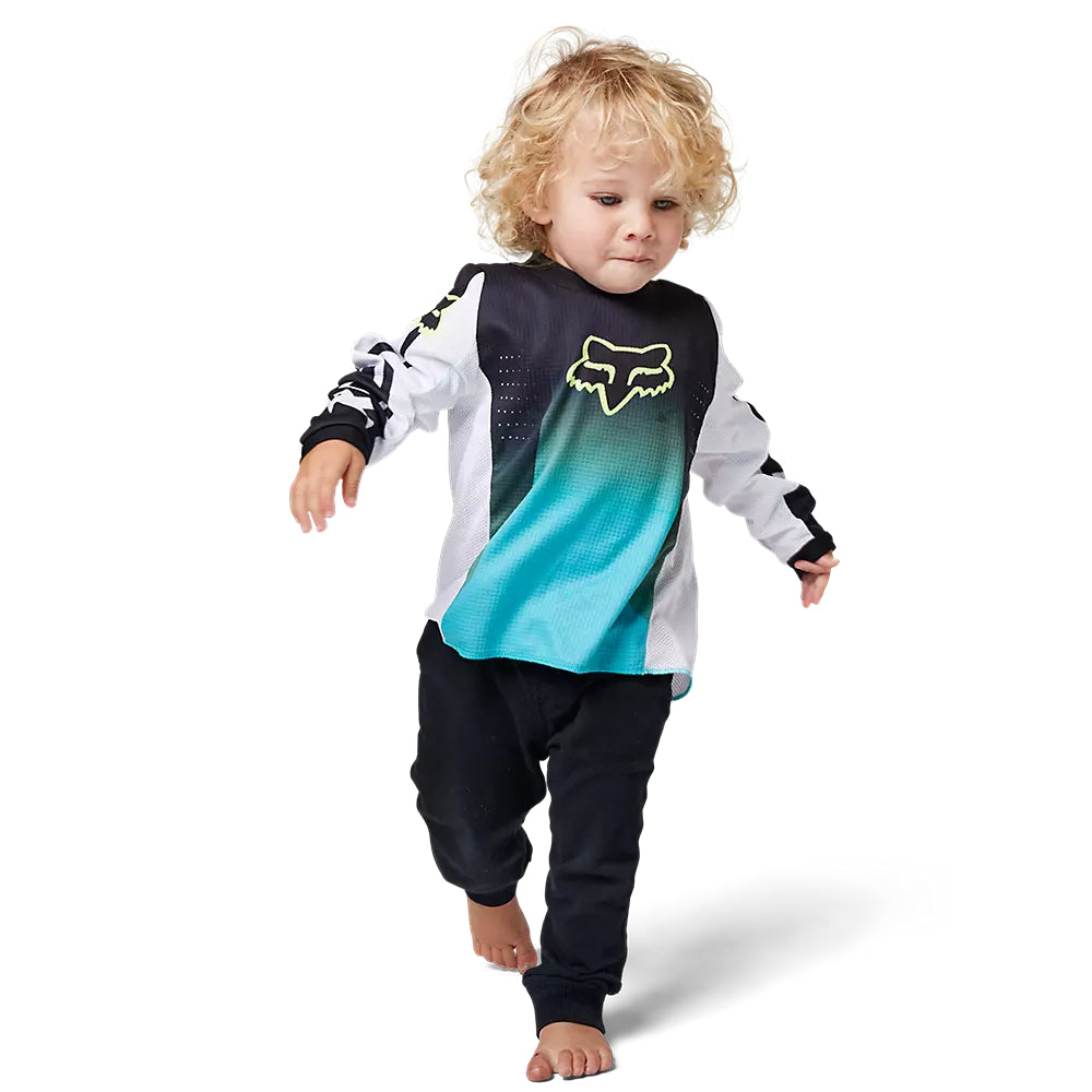 Polera Moto Infantil 180 Leed Celeste Fox