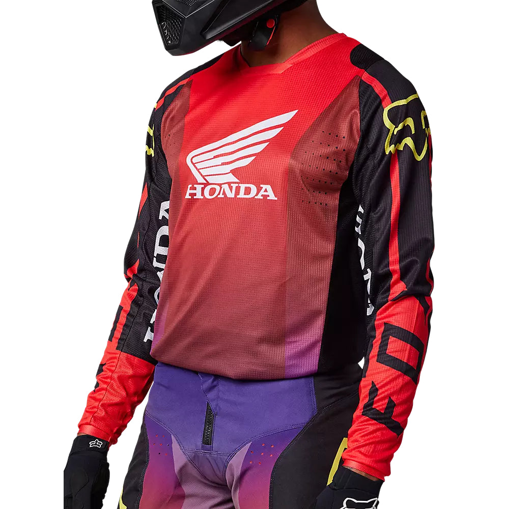Polera Moto 180 Honda Rojo Fox