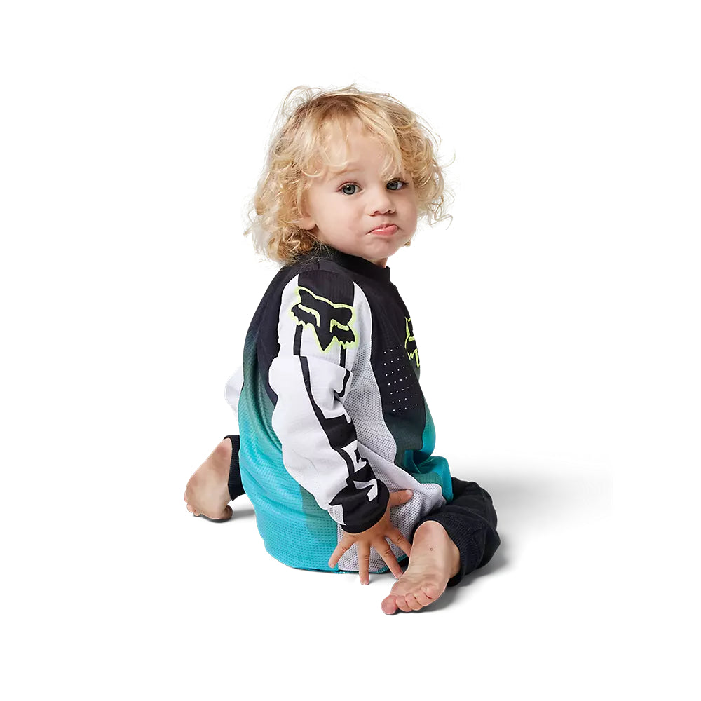 Polera Moto Infantil 180 Leed Celeste Fox