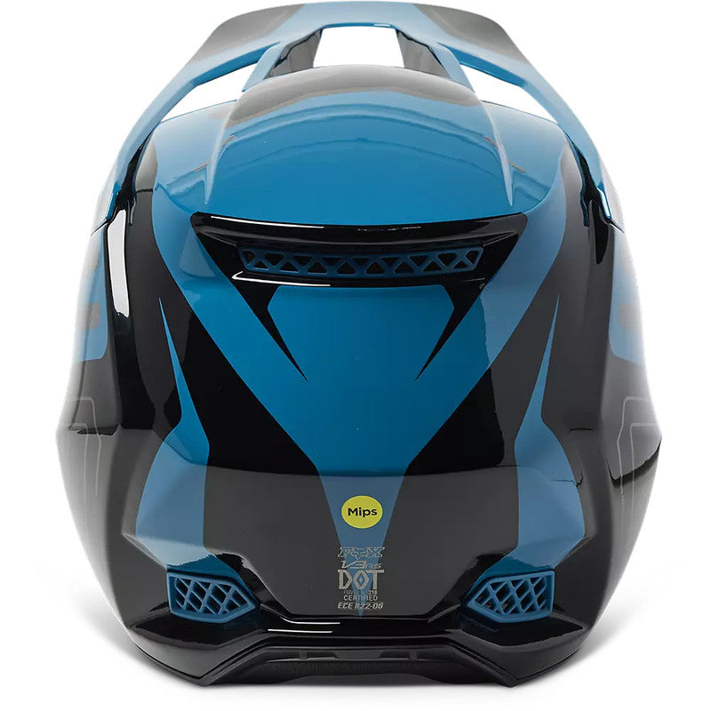 Casco Moto V3 RS Ryaktr Azul/Negro Fox | Casco Moto Fox casco fox racing motocross mtb