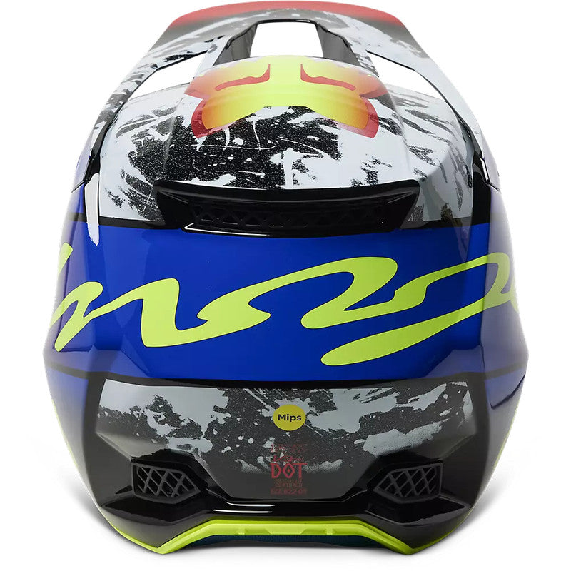 Casco Moto V3 RS Dkay Multicolor Fox | Casco Moto Fox casco fox racing motocross mtb