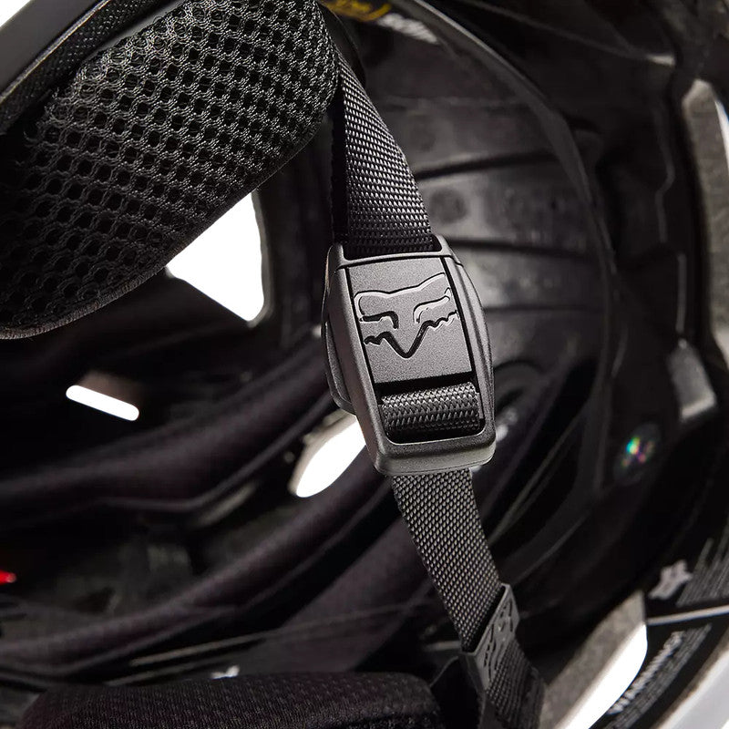 Casco Bicicleta Proframe RS Clyzo Rojo/Blanco/Negro Fox | Casco MTB Fox casco fox racing motocross mtb