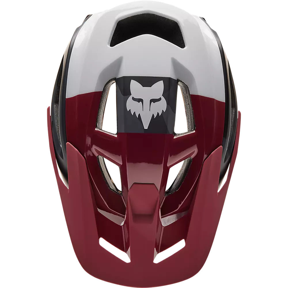 Casco Bicicleta Speedframe Pro Camo Negro/Burdeo Fox