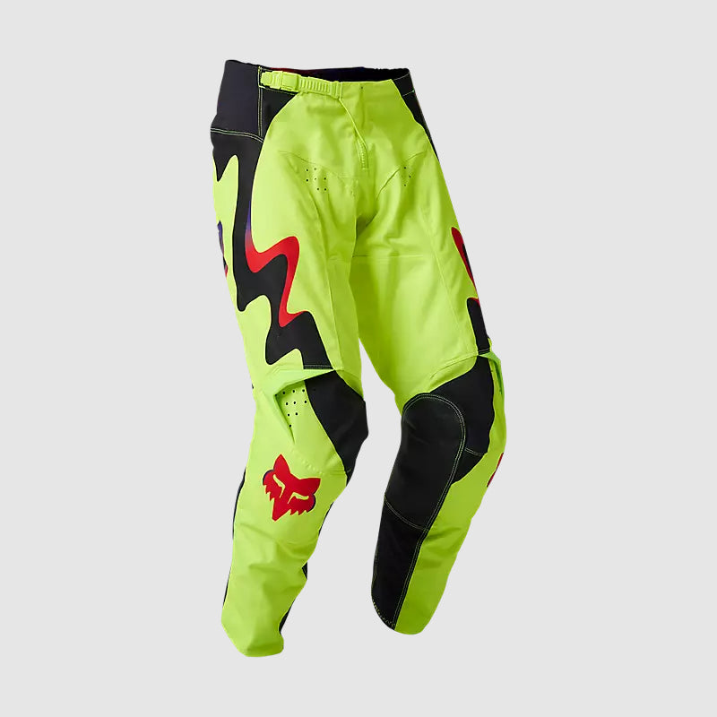 Pantalon Fox Moto 180 Kozmik para Moto Amarillo/Negro