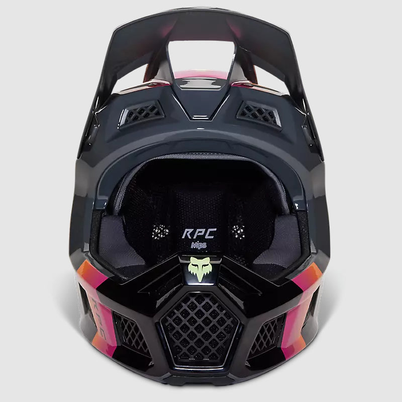 Casco Bicicleta Rampage Pro Carbon Mips Reez Gris Fox