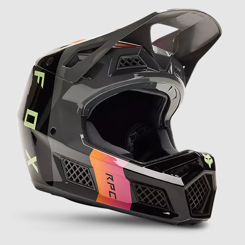 Casco Bicicleta Rampage Pro Carbon Mips Reez Gris Fox
