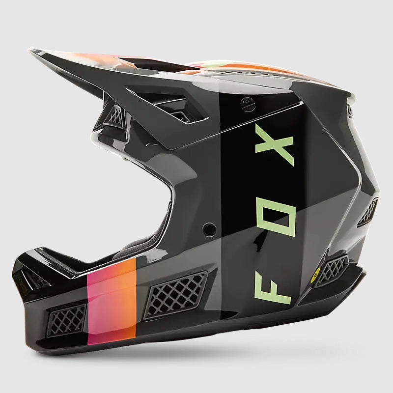 Casco Bicicleta Rampage Pro Carbon Mips Reez Gris Fox