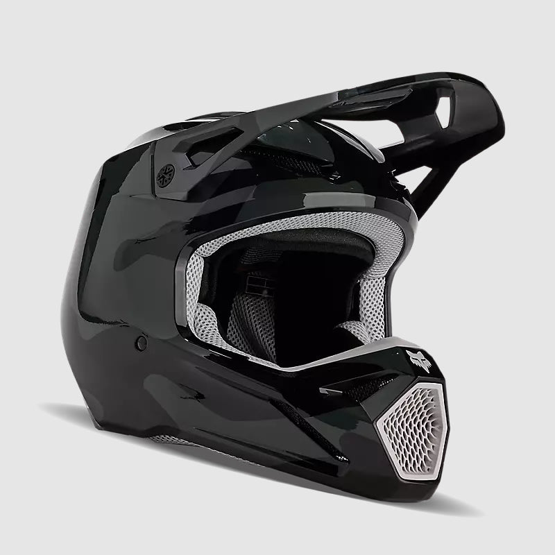 Casco Moto V1 BNKR Negro Fox